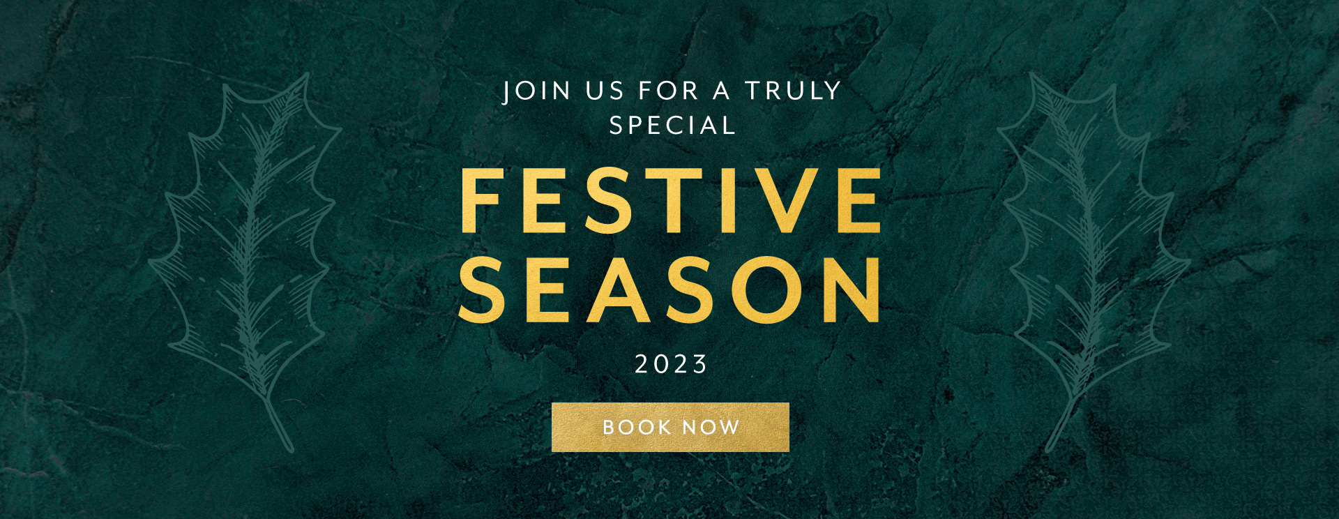 Christmas menu at The Derby Arms