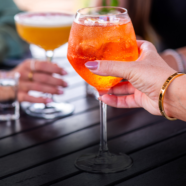 Wine & Drinks menu at The Derby Arms