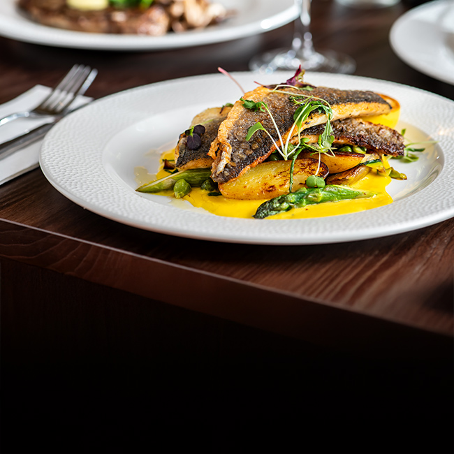 A La Carte menu at The Derby Arms