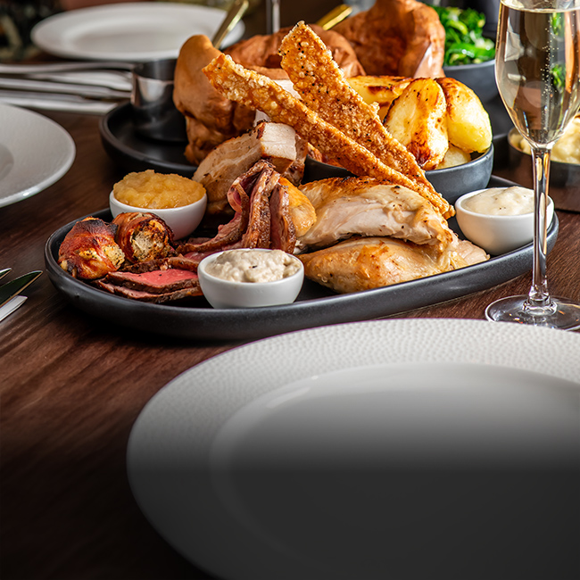 Sunday menu at The Derby Arms