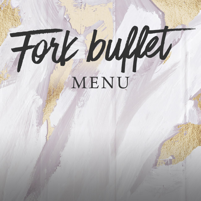 Fork buffet menu at The Derby Arms